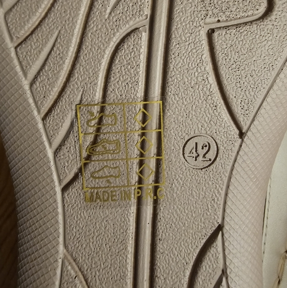 NEW Cloud 90 sandals pearls and rhinestone diamonds wedge size 42 - Picture 6 of 6